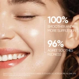 Model applying SKINTIFIC Radiance Booster Serum Spray on face