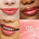 Korean tinted lip serum with peptides