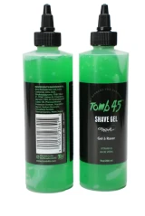 Tomb45 Clear Shave Gel (9 oz / 266 ml) – Non-Foaming Moisturizing Razor Glide Gel