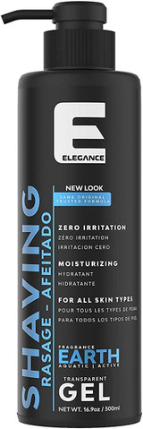 Elegance Shaving Gel Earth 16.9 oz