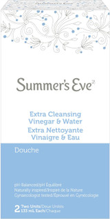 Summer's Eve Douche Extra Cleansing Vinegar & Water 4.5 fl oz