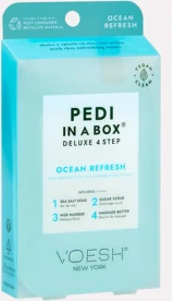 VOESH Pedi in a Box Deluxe 4 Step Ocean Refresh