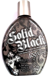 Millennium Tanning Solid Black 100X Indoor/Outdoor Bronzer 13.5 fl oz