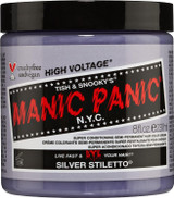 Manic Panic Silver Stiletto Semi-Permanent Hair Color Cream 4 oz