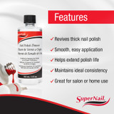 SuperNail Polish Thinner 4 fl oz