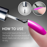 Seche Vive Gel Effect Top Coat 0.5 oz
