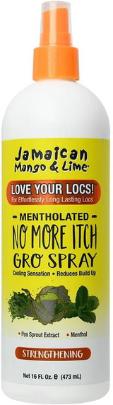 Jamaican Mango & Lime Maximum Relief No More Itch Gro Spray 16 oz