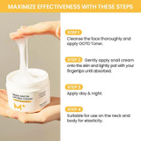 #OOTD Snail Mucin Moisturizer Cream 100ml / 3.38 fl oz