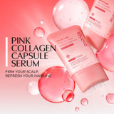 lilyeve GROWTURN Pink Collagen Capsule Scalp Serum with Built-in Brush 100ml / 3.38 fl oz - image 2