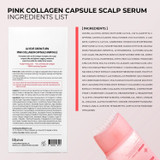 lilyeve GROWTURN Pink Collagen Capsule Scalp Serum with Built-in Brush 100ml / 3.38 fl oz - image 7