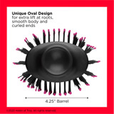Unique Oval Design about Revlon One-Step Volumizer Hot Air Brush #RVDR5222F