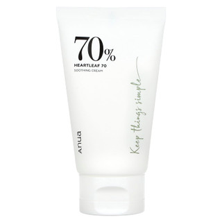 Anua Heartleaf 70% Soothing Cream 3.38 oz