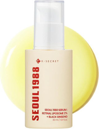 K-SECRET SEOUL 1988 Retinal Liposome 2% + Black Ginseng Serum 30ml