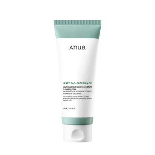 Anua Heartleaf Succinic Moisture Cleansing Foam 5.07 oz