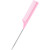 Gen'C Béauty Parting Comb with Stainless Steel Pintail Pink