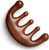 Gen'C Béauty Wooden Massage Comb with 5 Wide Tooth