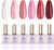 Gen'C Béauty UV Nail Gel 6 Colors Kit Icy Pink