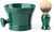 Gen'C Béauty Classic Shaving Brush and Bowl Set Green