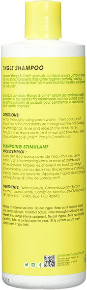 Jamaican Mango & Lime Tingle Shampoo 16 Oz