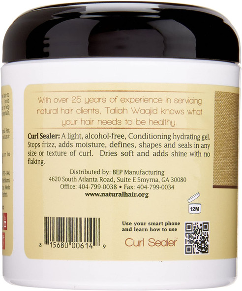 Taliah Waajid Curls  Waves and Naturals Curl Sealer 6 oz