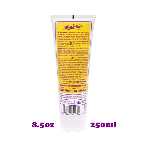 Miss Jessies Super Sweetback Treatment – 8,5 Oz Haarkur Für Locken & Wachstum