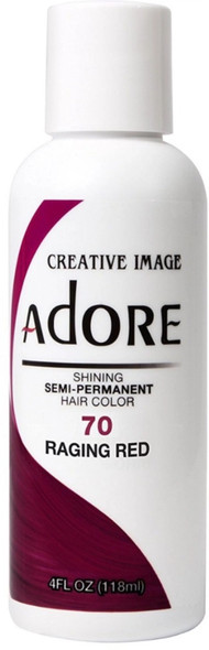 Adore Semi-Permanent Hair Color #70 Raging Red 4 oz