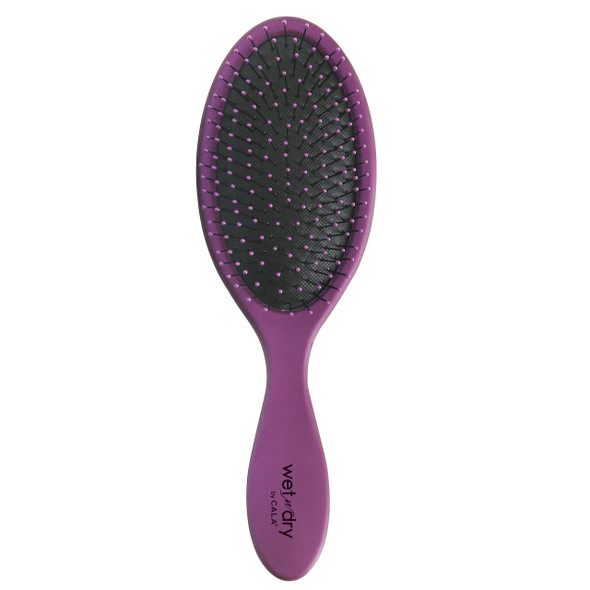 Cala Wet-n-dry Hair Brush Purple