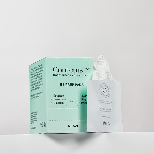 Contours Rx B5 Eyelid Prep Pads 30 Pack
