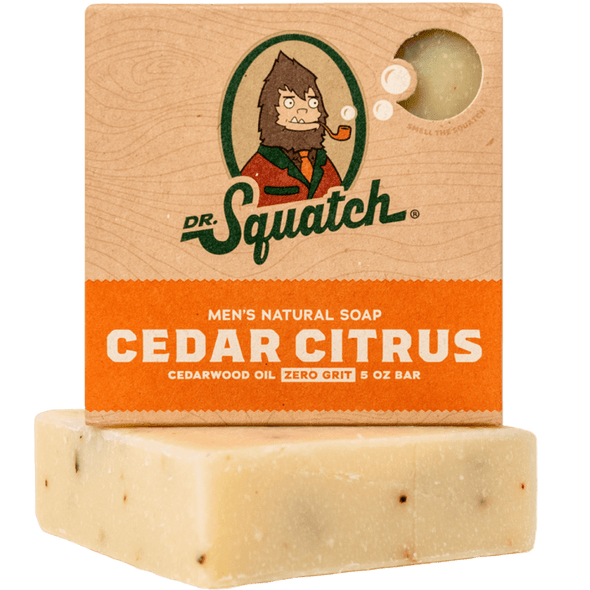Dr. Squatch Men's Soap Cedar Citrus 5 Oz