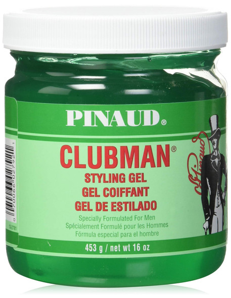 Clubman Pinaud Styling Hair Gel Specially Formulated For Men 16 oz