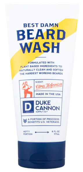 Duke Cannon Best Damn Beard Wash 6 oz