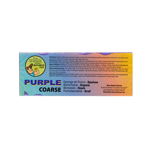 Mr. Pumice Pumi Bar Purple