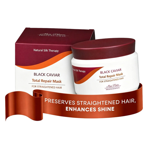 Black Caviar Total Repair Mask for Straightened Hair