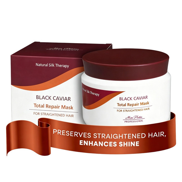Mon Platin Black Caviar Total Repair Mask for Straightened Hair