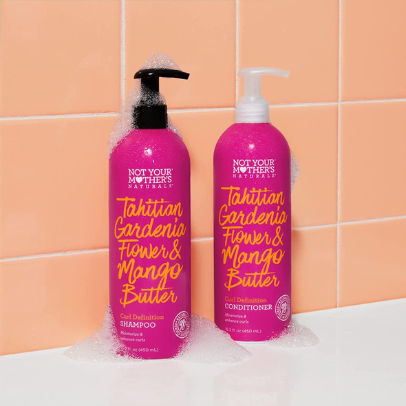 Not Your Mother's Naturals Tahitian Gardenia Flower & Mango Butter Shampoo and Conditioner Set 15.2 Oz
