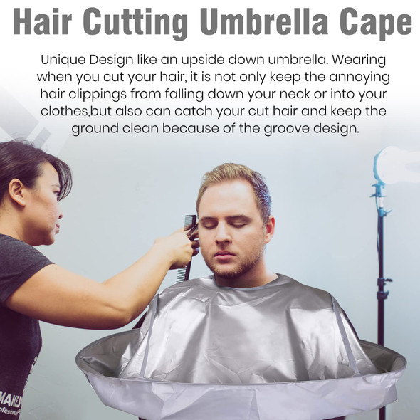 Gen'C Béauty Hair cutting umbrella cape