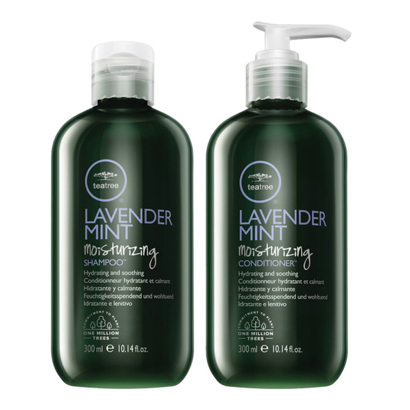 Paul Mitchell Lavender Mint Moisturizing Shampoo and Conditioner 10.14 oz