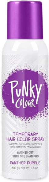 Punky Temporary Hair Color Spray Panther Purple 3.5 Oz