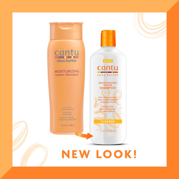 New look about Cantu Shea Butter Moisturizing Cream Shampoo 13.5 oz