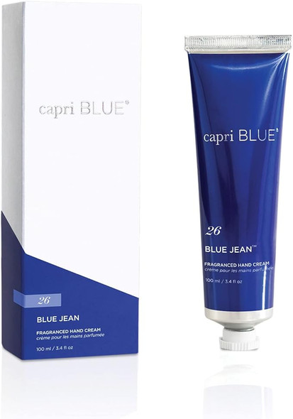 Capri Blue Blue Jean Hand Cream 3.4 oz with package