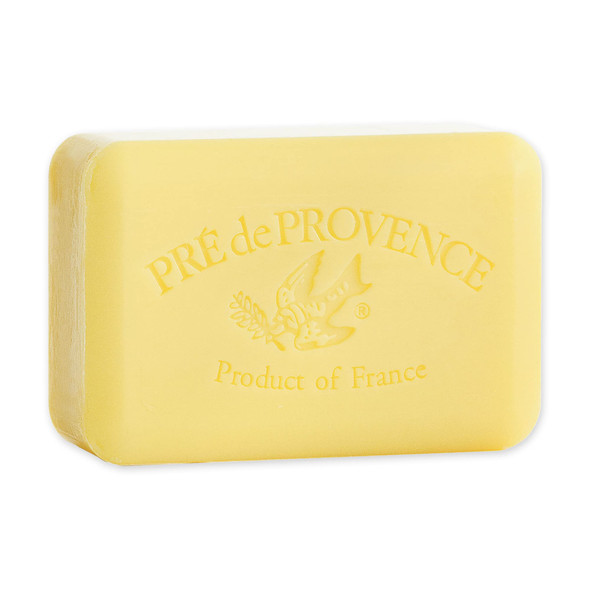 Back of Pre de Provence Freesia Soap Bar 250 g