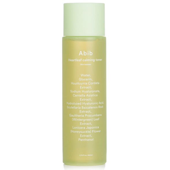 Abib Heartleaf Calming Toner Skin Booster 6.76 oz