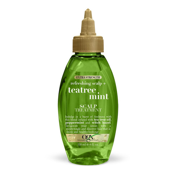 OGX Extra Strength Refreshing + Teatree Mint Scalp Treatment 4 oz