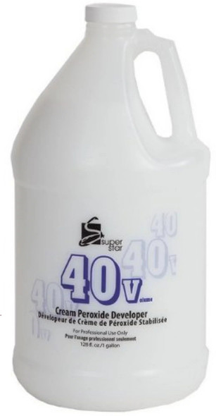 Super Star Cream Peroxide Developer 40 Volume 128 oz