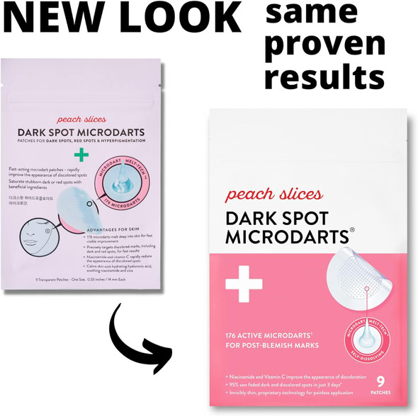 New Look for Peach Slices Dark Spot Microdarts 1 Pack