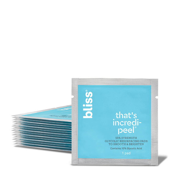 Bliss That's Incredi-Peel Glycolic Acid Pads 15 Count