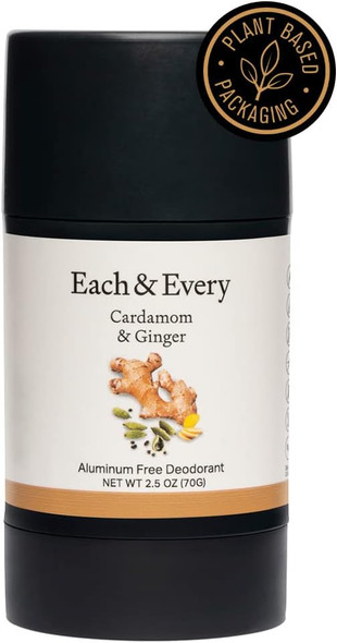 Each&Every Cardamom & Ginger Deodorant 2.5 oz