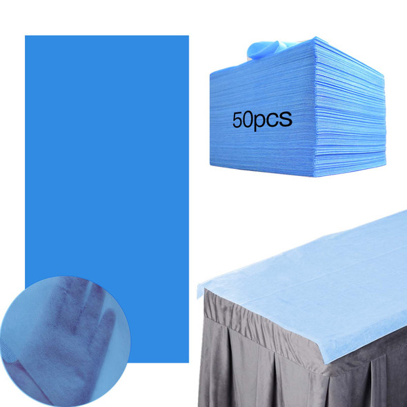 Gen'C Béauty Disposable Massage Table Sheets Blue 50 pcs