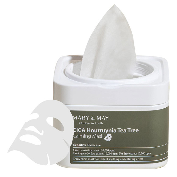 Mary&May CICA Houttuynia Tea Tree Calming Mask