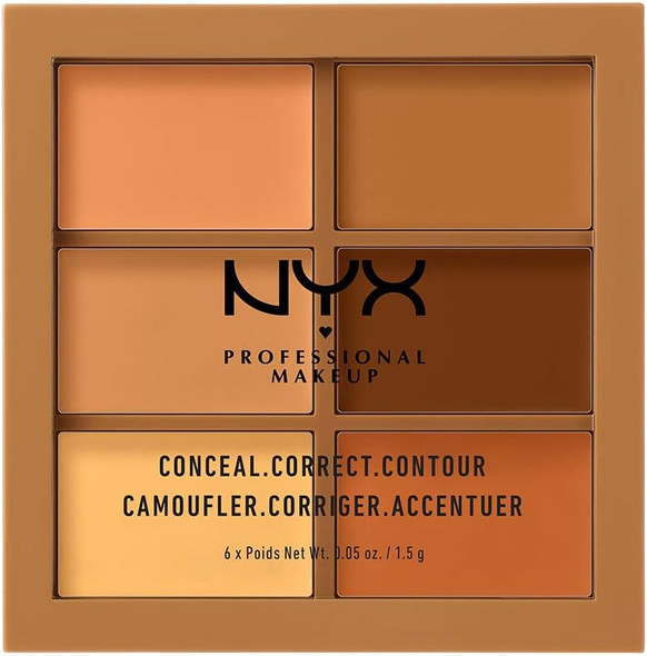 NYX Conceal Correct Contour Palette in Deep 0.05 oz